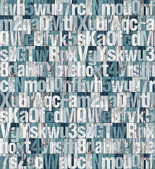 Моющиеся фотообои Factura LOFT WOOD ALPHABET 3
